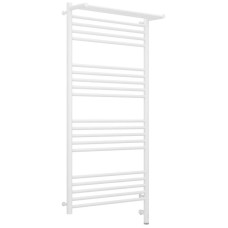 Полотенцесушитель электрический 1200х600 белый матовый МЭМ правый Сунержа Богема с полкой 3.0 30-5807-1260