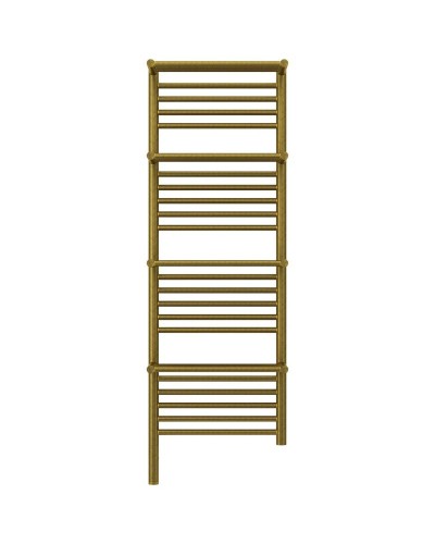 Полотенцесушитель электрический 1200х400 состаренная бронза МЭМ левый Сунержа Богема с полкой 3.0 05-5808-1240