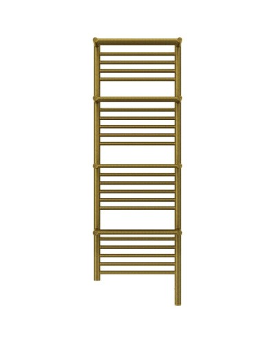 Полотенцесушитель электрический 1200х400 состаренная бронза МЭМ правый Сунержа Богема с полкой 3.0 05-5809-1240