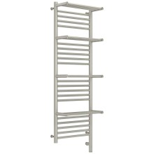 Полотенцесушитель электрический 1200х400 сатин МЭМ правый Сунержа Богема с полкой 3.0 071-5809-1240