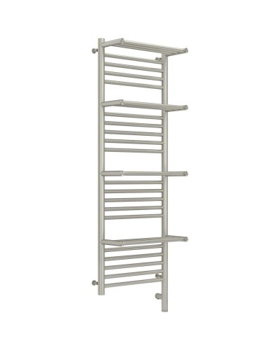 Полотенцесушитель электрический 1200х400 сатин МЭМ правый Сунержа Богема с полкой 3.0 071-5809-1240