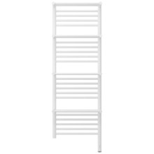 Полотенцесушитель электрический 1200х400 белый матовый МЭМ правый Сунержа Богема с полкой 3.0 30-5809-1240