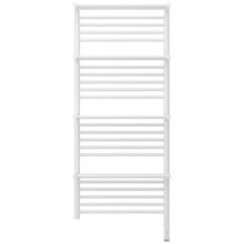 Полотенцесушитель электрический 1200х500 белый глянец МЭМ правый Сунержа Богема с полкой 3.0 12-5809-1250