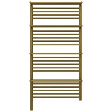 Полотенцесушитель электрический 1200х600 состаренная бронза МЭМ левый Сунержа Богема с полкой 3.0 05-5808-1260