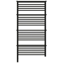 Полотенцесушитель электрический 1200х600 темный титан муар МЭМ левый Сунержа Богема с полкой 3.0 15-5808-1260