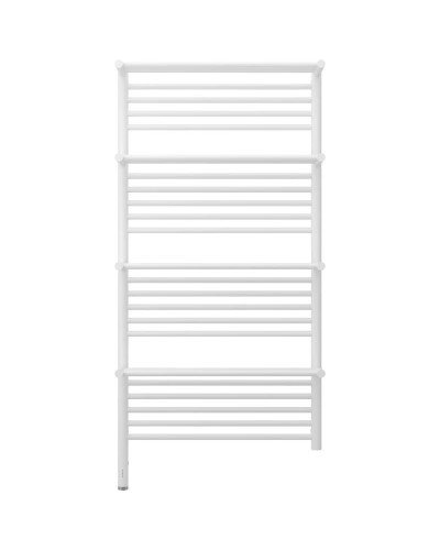 Полотенцесушитель электрический 1200х600 белый матовый МЭМ левый Сунержа Богема с полкой 3.0 30-5808-1260