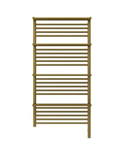 Полотенцесушитель электрический 1200х600 состаренная бронза МЭМ правый Сунержа Богема с полкой 3.0 05-5809-1260