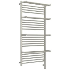 Полотенцесушитель электрический 1200х600 сатин МЭМ правый Сунержа Богема с полкой 3.0 071-5809-1260