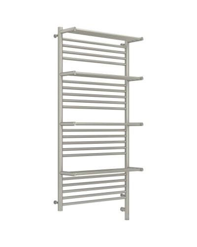 Полотенцесушитель электрический 1200х600 сатин МЭМ правый Сунержа Богема с полкой 3.0 071-5809-1260