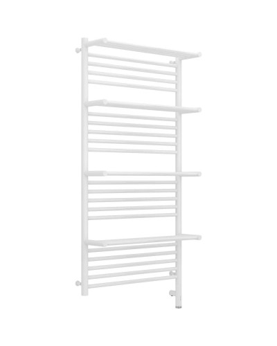 Полотенцесушитель электрический 1200х600 белый глянец МЭМ правый Сунержа Богема с полкой 3.0 12-5809-1260