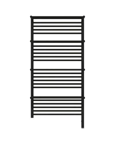 Полотенцесушитель электрический 1200х600 темный титан муар МЭМ правый Сунержа Богема с полкой 3.0 15-5809-1260
