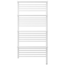 Полотенцесушитель электрический 1200х600 белый матовый МЭМ правый Сунержа Богема с полкой 3.0 30-5809-1260