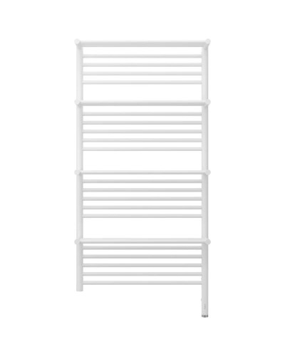 Полотенцесушитель электрический 1200х600 белый матовый МЭМ правый Сунержа Богема с полкой 3.0 30-5809-1260