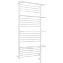Полотенцесушитель электрический 1200х600 белый матовый МЭМ правый Сунержа Богема с полкой 3.0 30-5809-1260