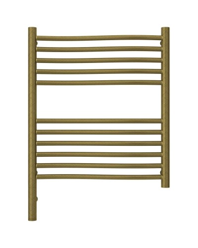 Полотенцесушитель электрический 600х500 состаренная бронза МЭМ левый Сунержа Флюид 3.0 05-5820-6050