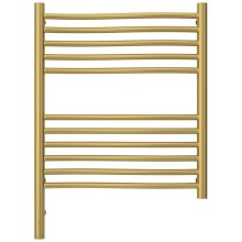 Полотенцесушитель электрический 600х500 состаренная латунь МЭМ левый Сунержа Флюид 3.0 051-5820-6050