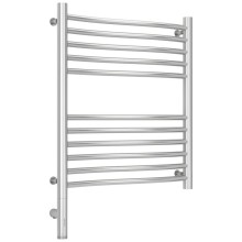 Полотенцесушитель электрический 600х500 сатин МЭМ левый Сунержа Флюид 3.0 071-5820-6050