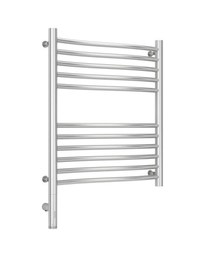 Полотенцесушитель электрический 600х500 сатин МЭМ левый Сунержа Флюид 3.0 071-5820-6050