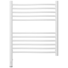 Полотенцесушитель электрический 600х500 белый матовый МЭМ левый Сунержа Флюид 3.0 30-5820-6050