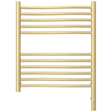 Полотенцесушитель электрический 600х500 шампань матовая МЭМ правый Сунержа Флюид 3.0 022-5821-6050