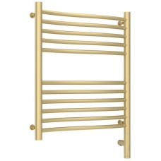 Полотенцесушитель электрический 600х500 шампань матовая МЭМ правый Сунержа Флюид 3.0 022-5821-6050