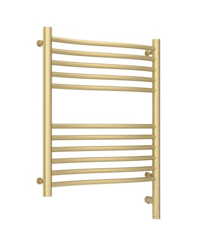 Полотенцесушитель электрический 600х500 шампань матовая МЭМ правый Сунержа Флюид 3.0 022-5821-6050