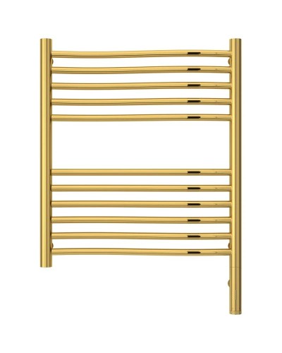 Полотенцесушитель электрический 600х500 золотой МЭМ правый Сунержа Флюид 3.0 03-5821-6050