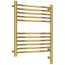 Полотенцесушитель электрический 600х500 золотой МЭМ правый Сунержа Флюид 3.0 03-5821-6050