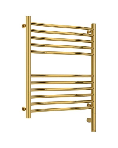 Полотенцесушитель электрический 600х500 золотой МЭМ правый Сунержа Флюид 3.0 03-5821-6050