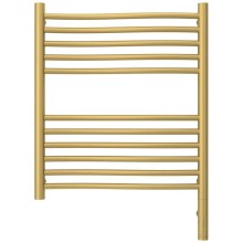 Полотенцесушитель электрический 600х500 золотой матовый МЭМ правый Сунержа Флюид 3.0 032-5821-6050