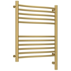 Полотенцесушитель электрический 600х500 золотой матовый МЭМ правый Сунержа Флюид 3.0 032-5821-6050