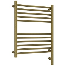 Полотенцесушитель электрический 600х500 состаренная бронза МЭМ правый Сунержа Флюид 3.0 05-5821-6050