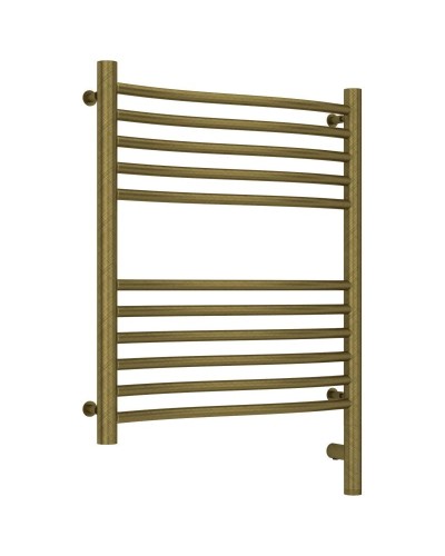 Полотенцесушитель электрический 600х500 состаренная бронза МЭМ правый Сунержа Флюид 3.0 05-5821-6050