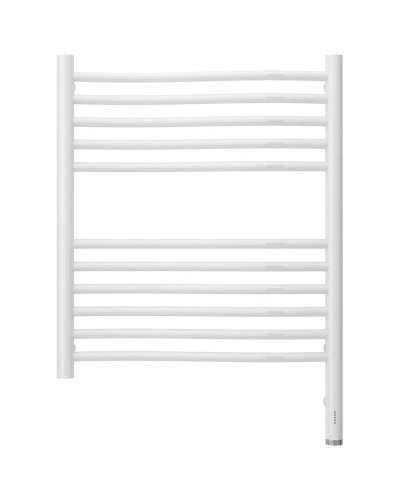 Полотенцесушитель электрический 600х500 белый глянец МЭМ правый Сунержа Флюид 3.0 12-5821-6050