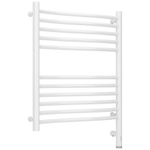 Полотенцесушитель электрический 600х500 белый глянец МЭМ правый Сунержа Флюид 3.0 12-5821-6050