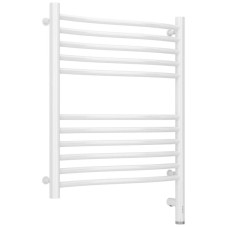 Полотенцесушитель электрический 600х500 белый глянец МЭМ правый Сунержа Флюид 3.0 12-5821-6050
