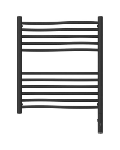 Полотенцесушитель электрический 600х500 темный титан муар МЭМ правый Сунержа Флюид 3.0 15-5821-6050