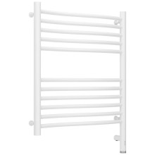 Полотенцесушитель электрический 600х500 белый матовый МЭМ правый Сунержа Флюид 3.0 30-5821-6050
