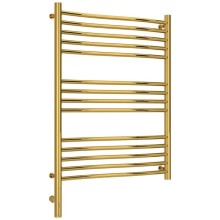 Полотенцесушитель электрический 800х600 золотой МЭМ левый Сунержа Флюид 3.0 03-5820-8060