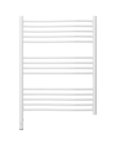Полотенцесушитель электрический 800х600 белый глянец МЭМ левый Сунержа Флюид 3.0 12-5820-8060