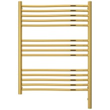 Полотенцесушитель электрический 800х600 золотой МЭМ правый Сунержа Флюид 3.0 03-5821-8060