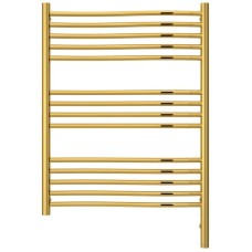 Полотенцесушитель электрический 800х600 золотой МЭМ правый Сунержа Флюид 3.0 03-5821-8060