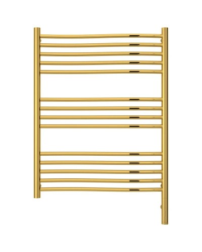 Полотенцесушитель электрический 800х600 золотой МЭМ правый Сунержа Флюид 3.0 03-5821-8060