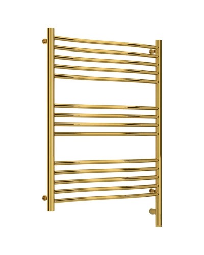 Полотенцесушитель электрический 800х600 золотой МЭМ правый Сунержа Флюид 3.0 03-5821-8060