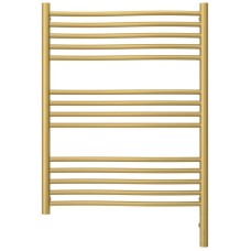 Полотенцесушитель электрический 800х600 золотой матовый МЭМ правый Сунержа Флюид 3.0 032-5821-8060