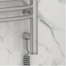 Полотенцесушитель электрический 800х600 сатин МЭМ правый Сунержа Флюид 3.0 071-5821-8060