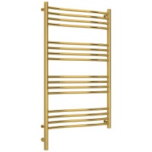 Полотенцесушитель электрический 1000х600 золотой МЭМ левый Сунержа Флюид 3.0 03-5820-1060