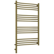 Полотенцесушитель электрический 1000х600 состаренная бронза МЭМ левый Сунержа Флюид 3.0 05-5820-1060