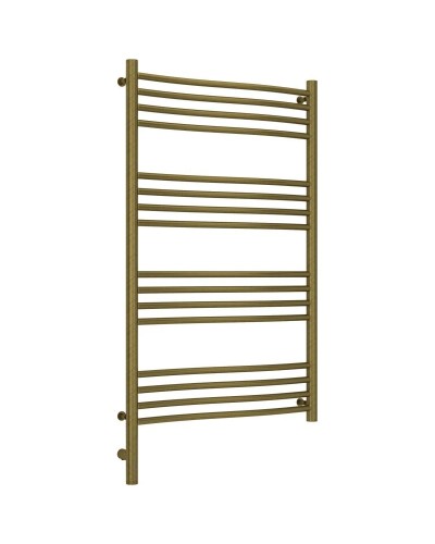 Полотенцесушитель электрический 1000х600 состаренная бронза МЭМ левый Сунержа Флюид 3.0 05-5820-1060