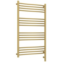 Полотенцесушитель электрический 1000х600 золотой матовый МЭМ правый Сунержа Флюид 3.0 032-5821-1060